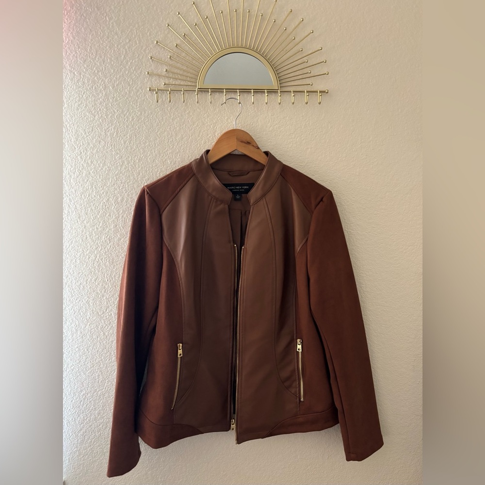 Marc New York Marc Andrew Large Moto Jacket
Color Cognac
Like New